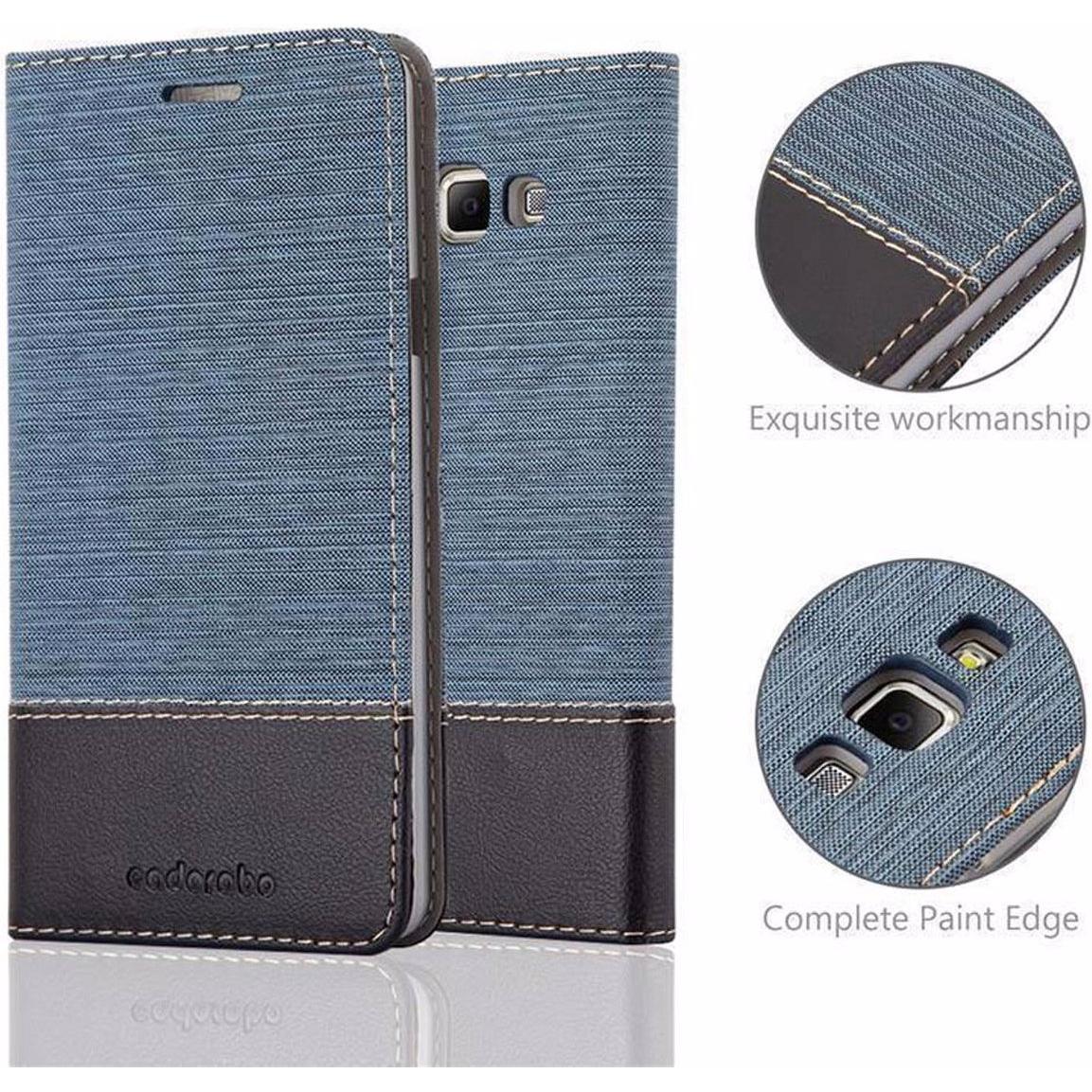 Thumbnail - Cadorabo Book Jeans Optik Cover (Samsung Galaxy A7), Smartphone Hülle, Blau