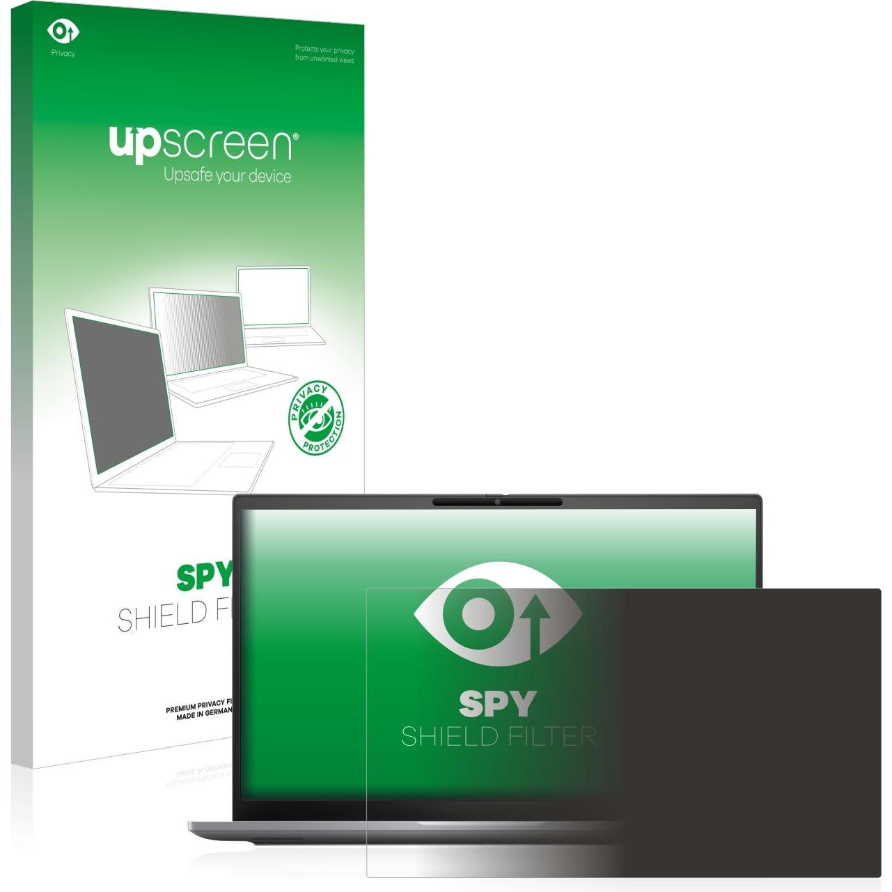 upscreen Spy Shield Blickschutzfilter (15.60", 16 : 9), Notebook Schutzfolie