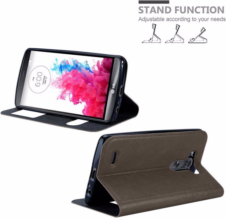 Actual product image Cadorabo Book with View double window cover (G3)