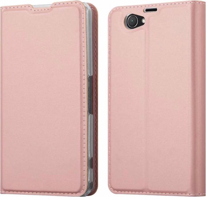 Actual product image Cadorabo Book Classy Style Cover (Sony Xperia Z1 Compact)