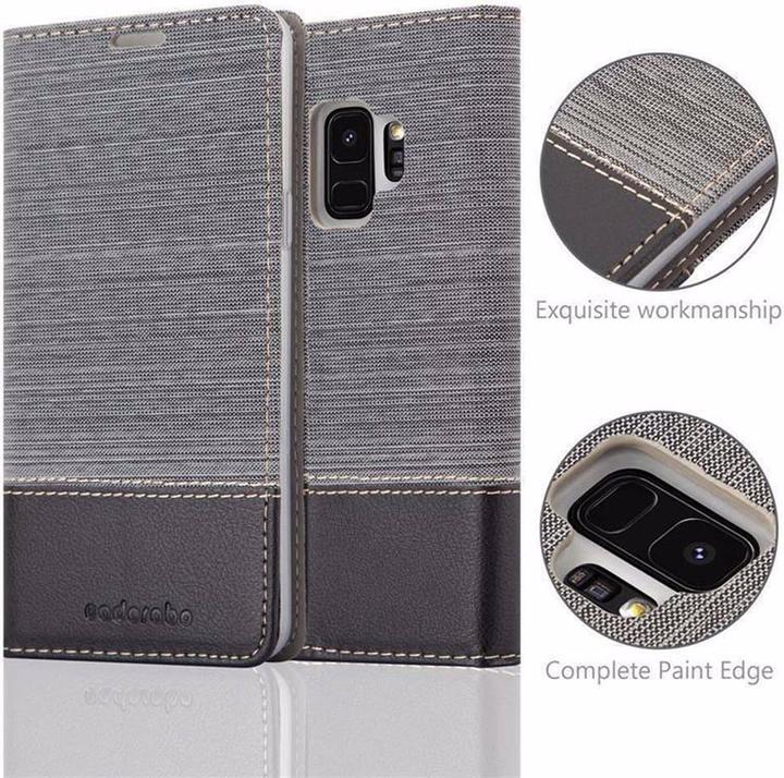 Actual product image Cadorabo Book Jeans Optics Cover (Samsung Galaxy S9)