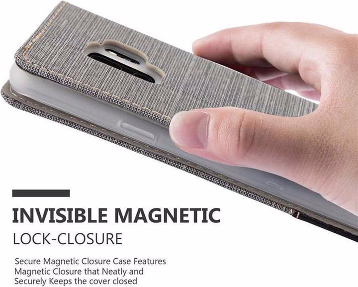 Actual product image Cadorabo Book Jeans Optics Cover (Samsung Galaxy S9)