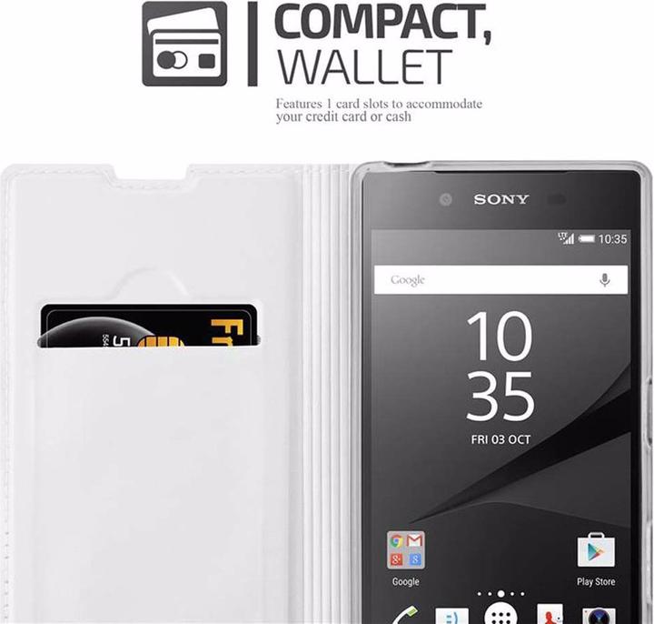 Actual product image Cadorabo Book Classy Style Cover (Sony Xperia Z5)