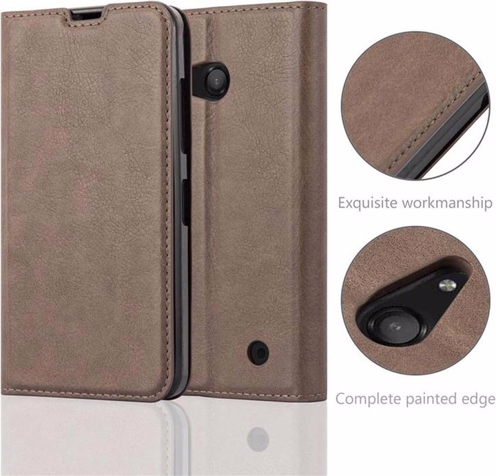 Actual product image Cadorabo Book Invisible Magnet Cover (Microsoft Lumia 550)