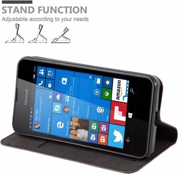 Productafbeelding Cadorabo Boek Onzichtbare Magneethoes (Microsoft Lumia 550)