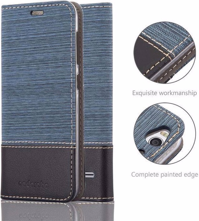 Produktbild Cadorabo Book Jeans Optik Cover (ZTE Blade S6)