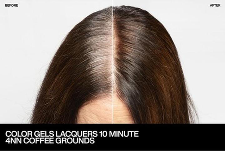 Image du produit Redken Gels colorants Lacquers 10 Minute Hair Color 4Nn Black Coffee 60ml (Café noir)