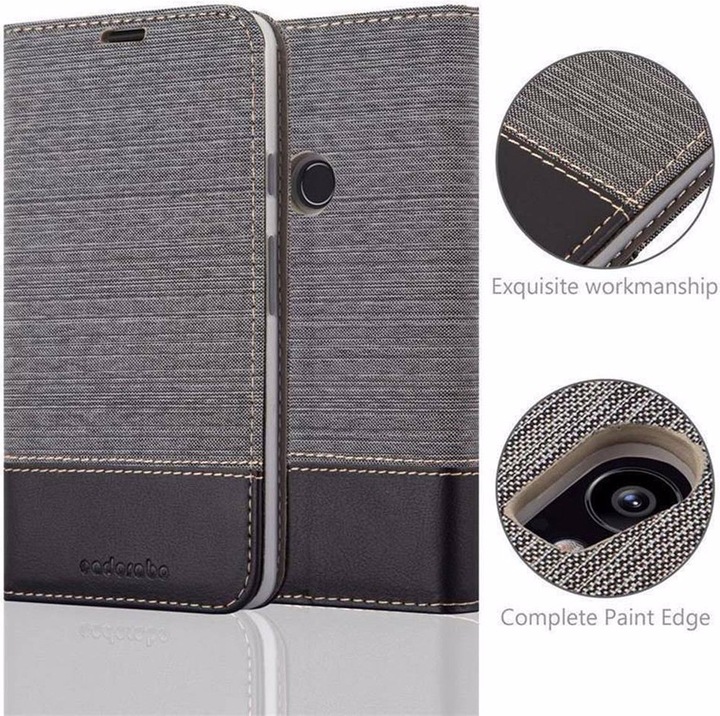 Produktbild Cadorabo Book Jeans Optik Cover (Google Pixel 2 XL)