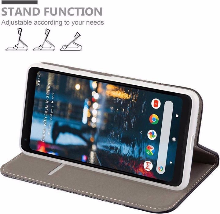 Produktbild Cadorabo Book Jeans Optik Cover (Google Pixel 2 XL)
