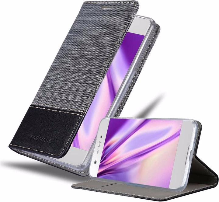 Actual product image Cadorabo Book Jeans Optics Cover (Sony Xperia XA1)