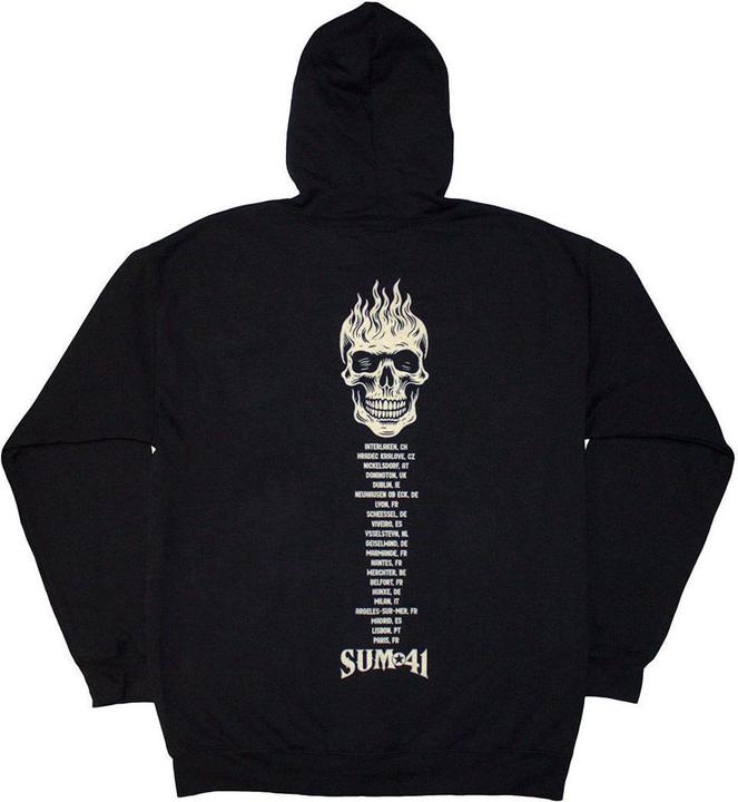 Produktbild Universal Textiles Tour '24 Hoodie mit durchgehendem Reissverschluss Rückseitiger Aufdruck (S)