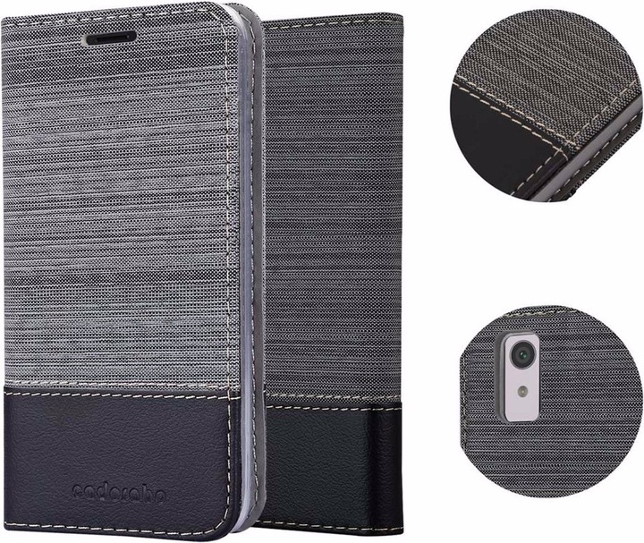 Produktbild Cadorabo Book Jeans Optik Cover (Sony Xperia XA1)