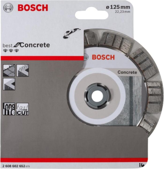 Actual product image Bosch Professional Zubehör PRO Concrete diamond cutting disc, 125 x 22.23 mm