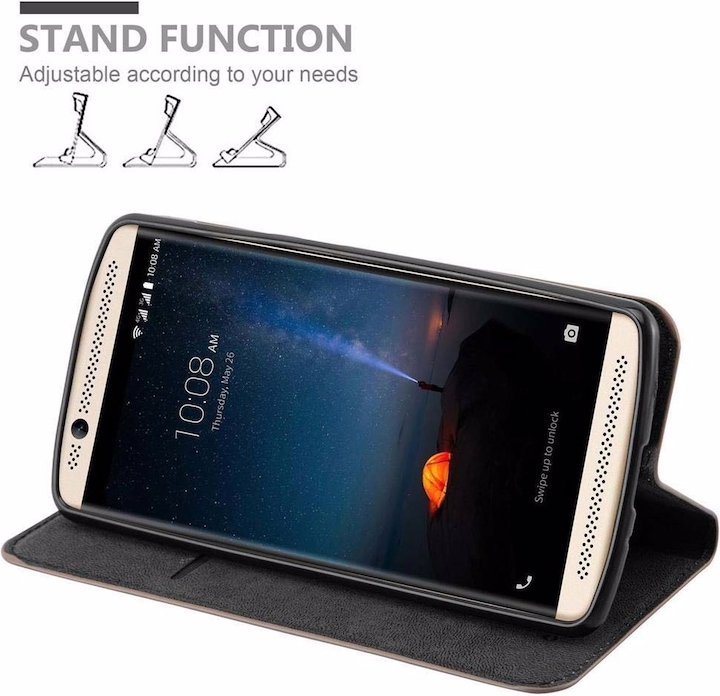 Produktbild Cadorabo Book Invisible Magnet Cover (ZTE Axon 7 mini)