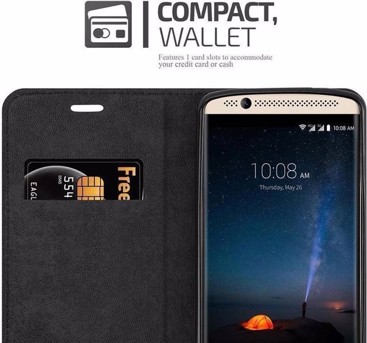 Produktbild Cadorabo Book Invisible Magnet Cover (ZTE Axon 7 mini)
