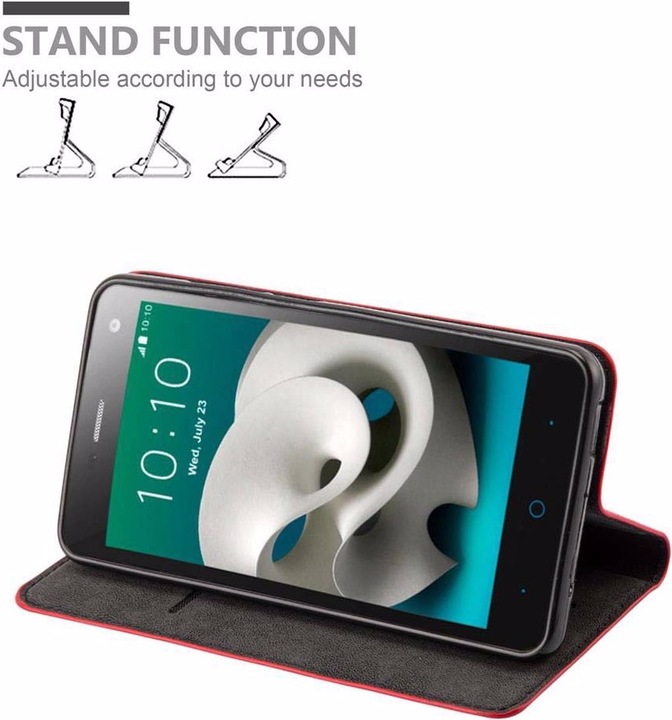 Actual product image Cadorabo Book Invisible Magnet Cover (ZTE Blade L3)