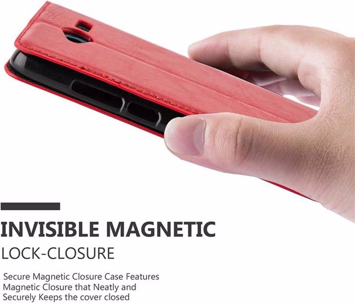 Actual product image Cadorabo Book Invisible Magnet Cover (ZTE Blade L3)