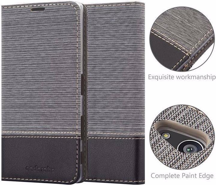 Produktbild Cadorabo Book Jeans Optik Cover (Sony Xperia Z5 Premium)