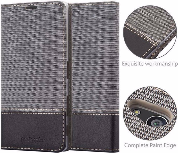 Produktbild Cadorabo Book Jeans Optik Cover (Sony Xperia Z5 Premium)