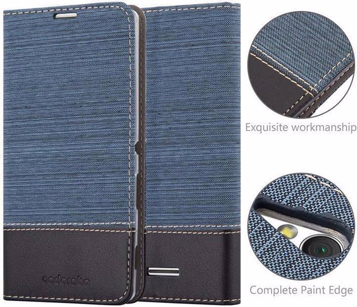Produktbild Cadorabo Book Jeans Optik Cover (Sony Xperia T3)