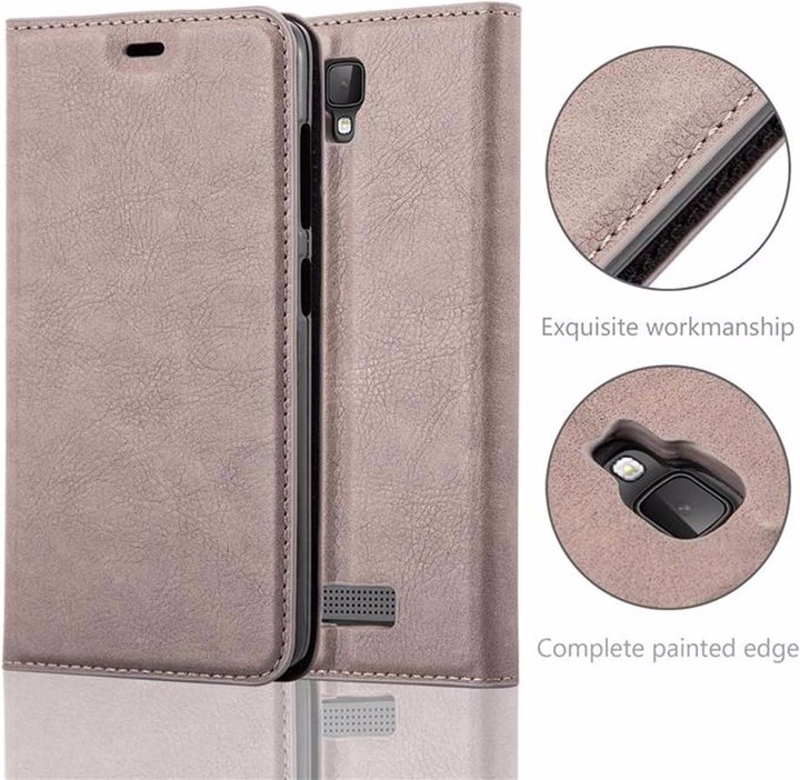 Actual product image Cadorabo Book Invisible Magnet Cover (ZTE Blade L5 Plus)