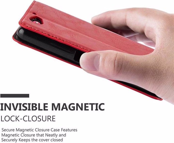 Actual product image Cadorabo Book Invisible Magnet Cover (Sony Xperia Z2 Compact)