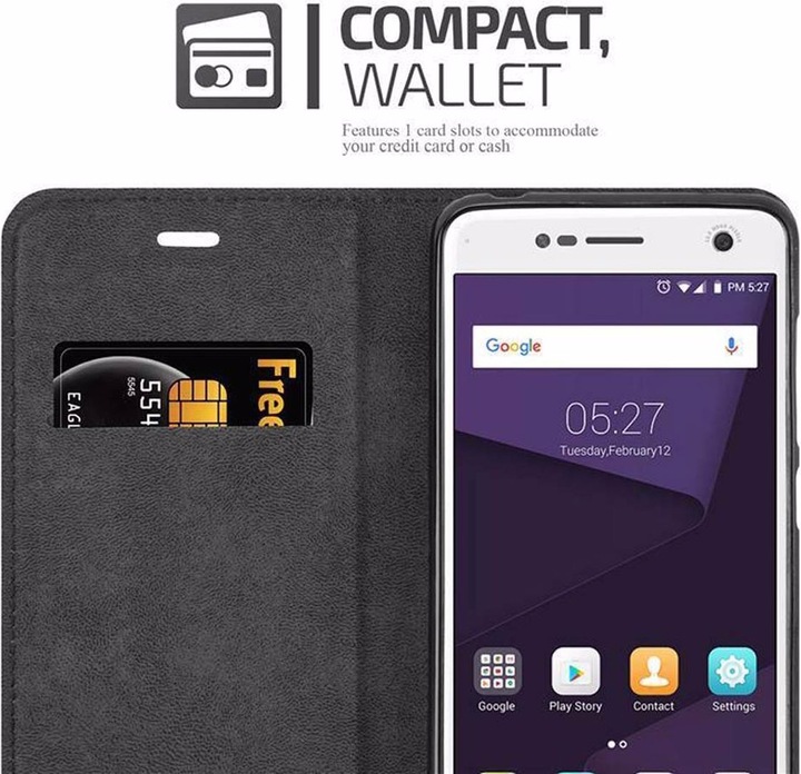 Produktbild Cadorabo Book Invisible Magnet Cover (ZTE Blade V8)