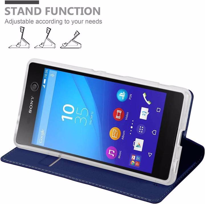 Produktbild Cadorabo Book Classy Style Cover (Sony Xperia M5)