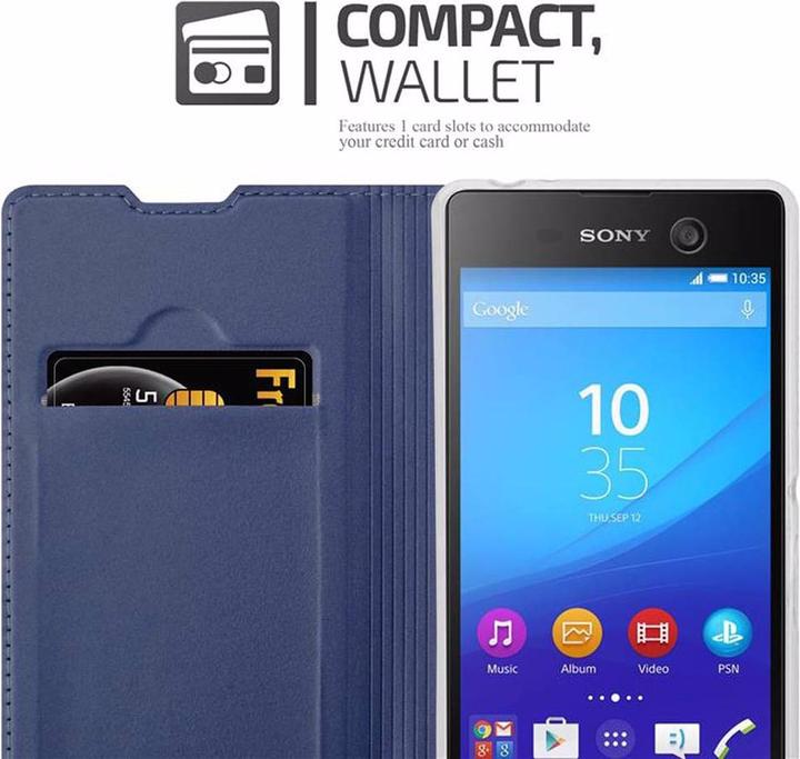 Produktbild Cadorabo Book Classy Style Cover (Sony Xperia M5)