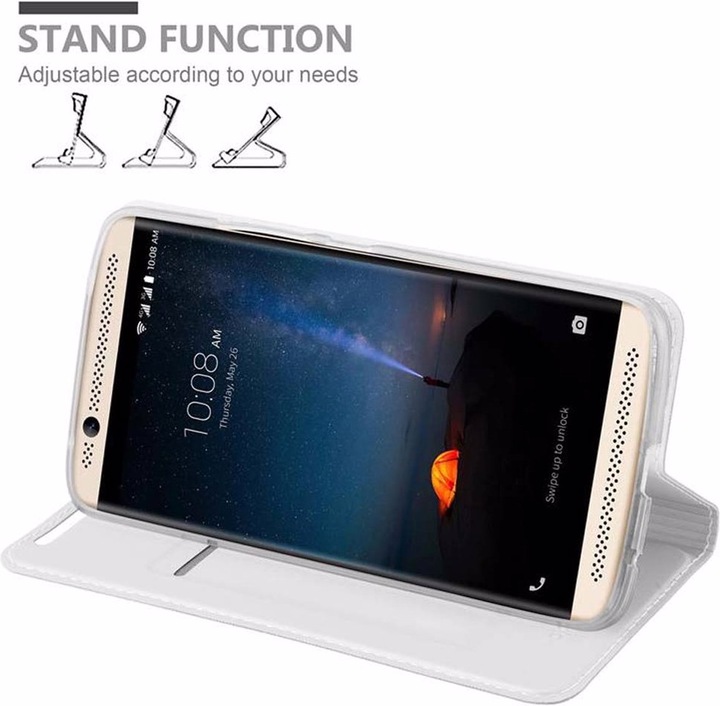 Actual product image Cadorabo Book Classy Style Cover (ZTE Axon 7)
