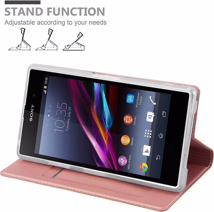 Produktbild Cadorabo Book Classy Style Cover (Sony Xperia Z1)