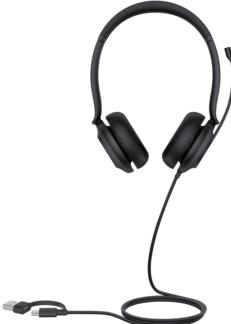 Actual product image Yealink Headset UH35 Dual Teams USB-C/A (Cable, USB-A)