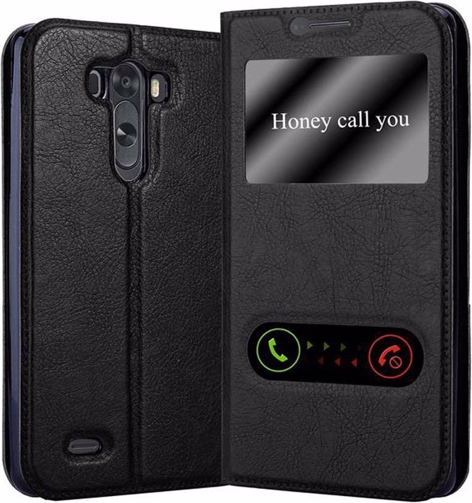 Produktbild Cadorabo Book mit View Doppelfenster Cover (LG G3)