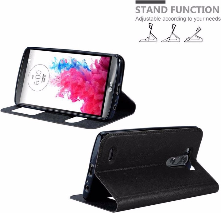Produktbild Cadorabo Book mit View Doppelfenster Cover (LG G3)