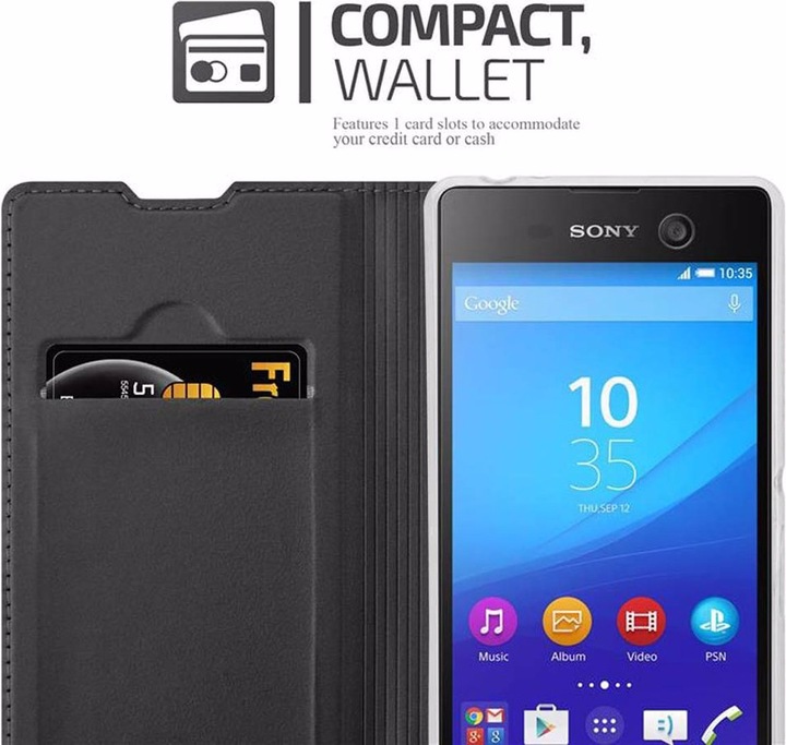 Produktbild Cadorabo Book Classy Style Cover (Sony Xperia M5)