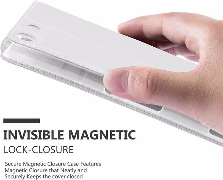 Actual product image Cadorabo Book Classy Style Cover (Sony Xperia M5)