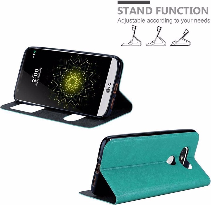 Produktbild Cadorabo Book mit View Doppelfenster Cover (LG G5)