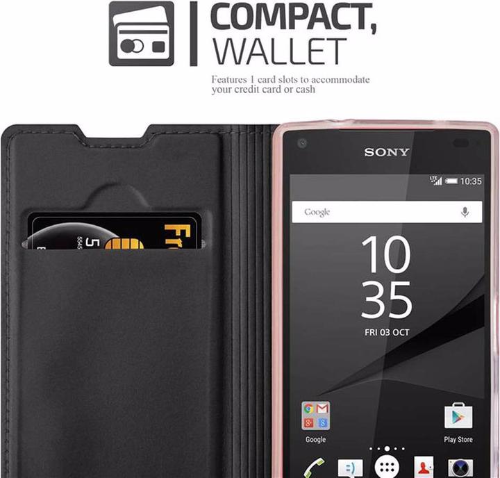 Actual product image Cadorabo Book Classy Style Cover (Sony Xperia Z5 Compact)