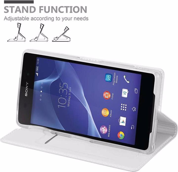 Actual product image Cadorabo Book Classy Style Cover (Sony Xperia Z2)