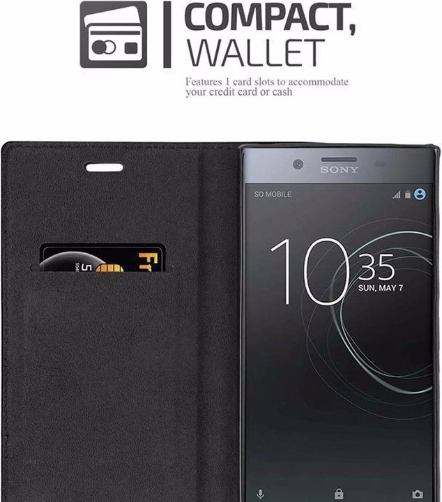 Immagine prodotto Cadorabo Copertina magnetica invisibile del libro (Sony Xperia XZ Premium)