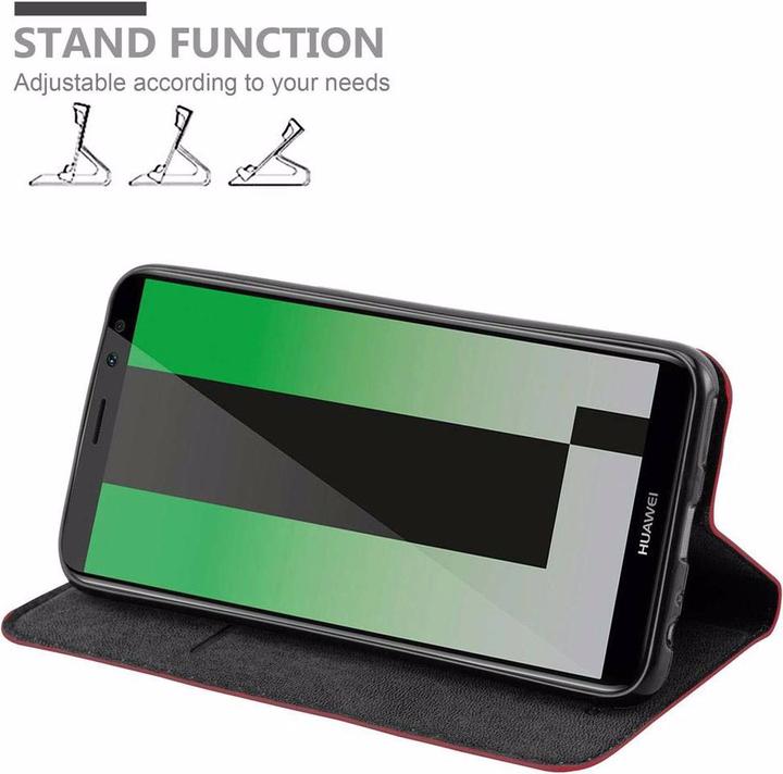 Actual product image Cadorabo Book Invisible Magnet Cover (Mate 10 Lite)