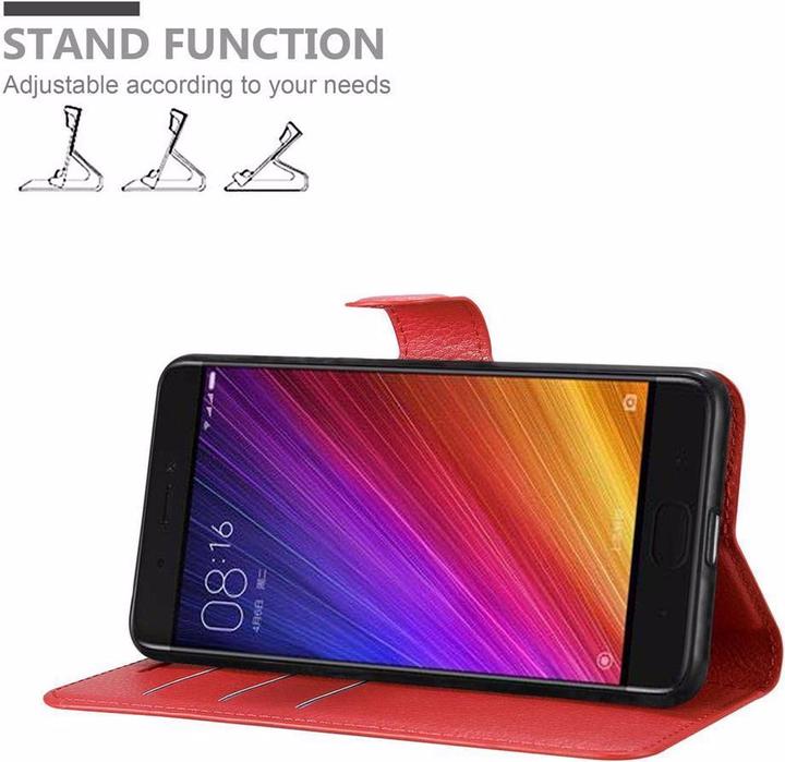 Produktbild Cadorabo Book mit Standfunktion Cover (Xiaomi Mi 5s)
