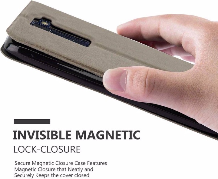 Actual product image Cadorabo Book with View double window cover (LG K8)