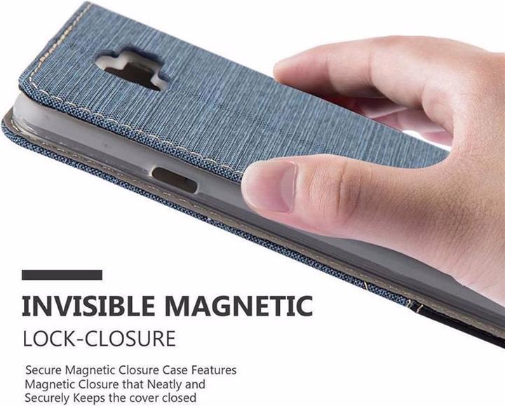 Produktbild Cadorabo Book Jeans Optik Cover (Samsung Galaxy A7 (2016))