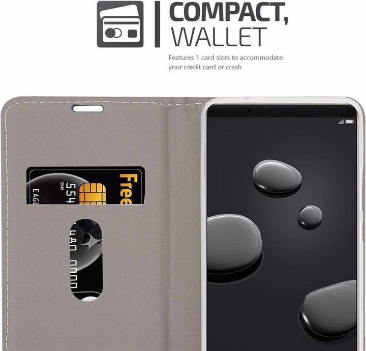 Produktbild Cadorabo Book Jeans Optik Cover (Huawei Mate 10 Pro)