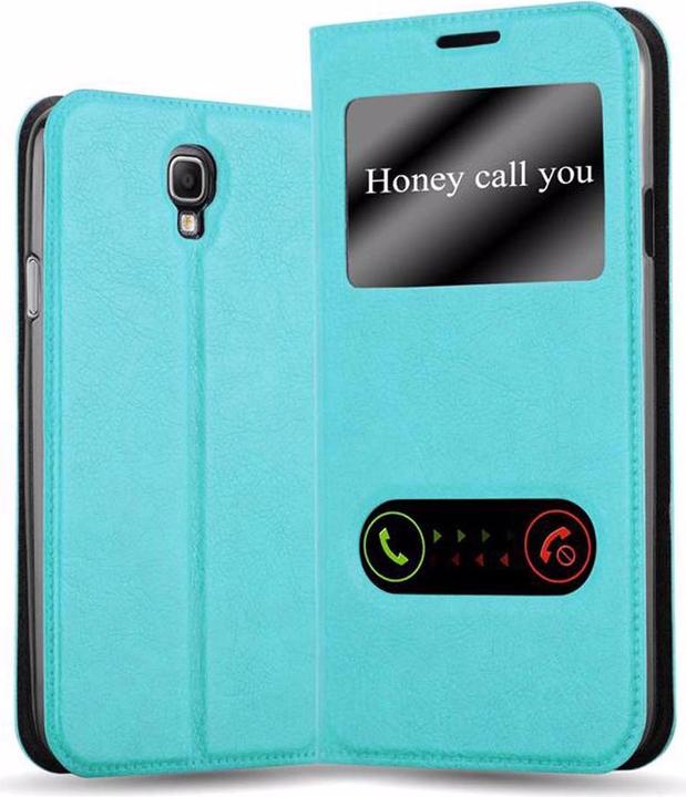 Actual product image Cadorabo Book with View double window cover (Samsung Galaxy Note 3 Neo)