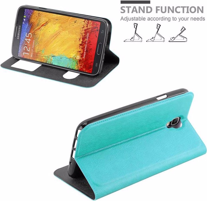Produktbild Cadorabo Book mit View Doppelfenster Cover (Samsung Galaxy Note 3 Neo)