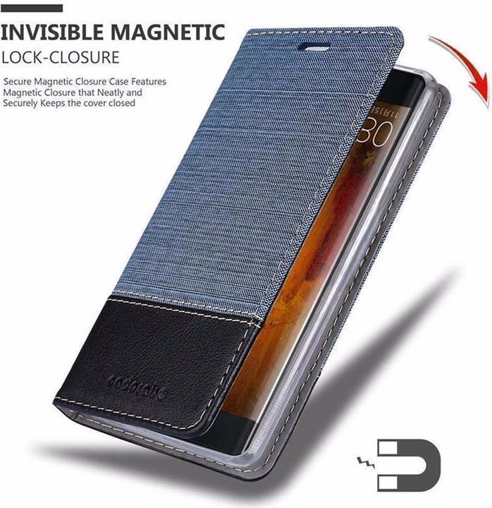 Actual product image Cadorabo Book Jeans Optics Cover (Mate 9 Pro)