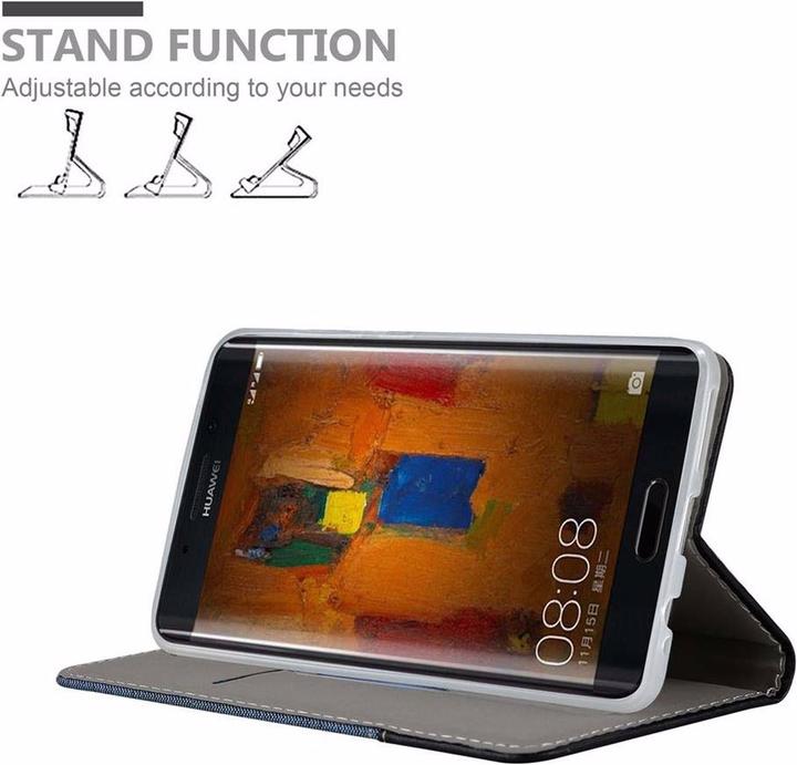Actual product image Cadorabo Book Jeans Optics Cover (Mate 9 Pro)