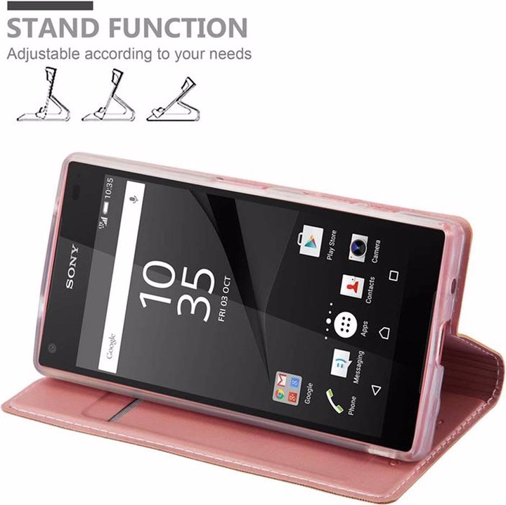 Productafbeelding Cadorabo Boek Classy Style Cover (Sony Xperia Z5 Compact)
